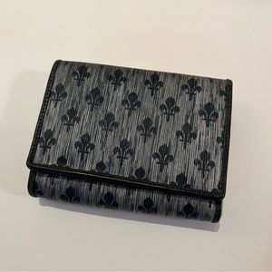 Vintage Patrick Cox Women Tri-fold Genuine Leather Wallet